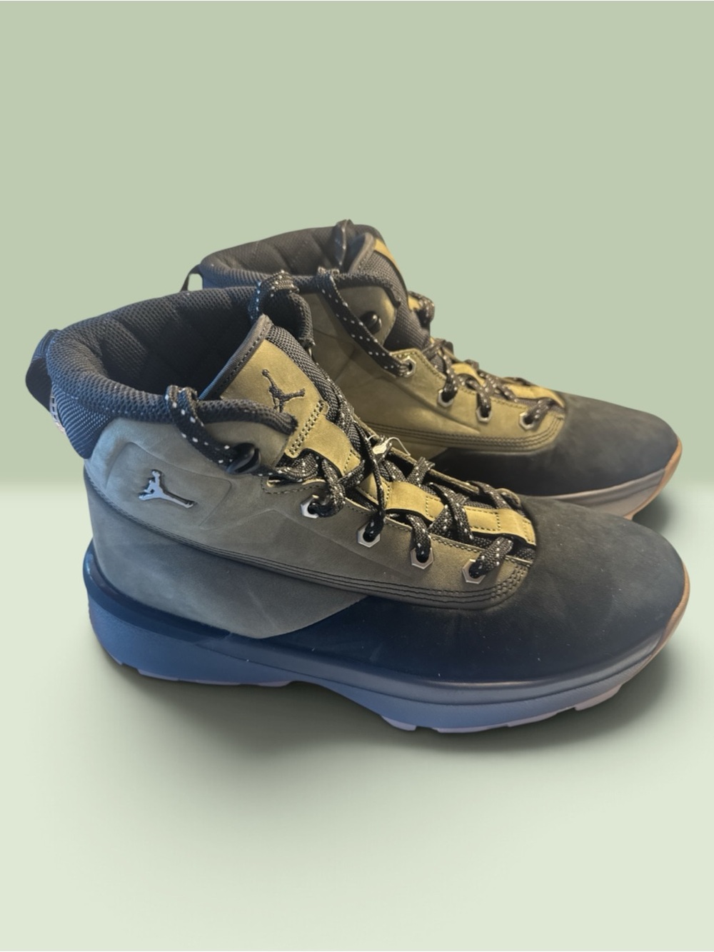 Jordan Men’s Olive and Black Outdoor Boots